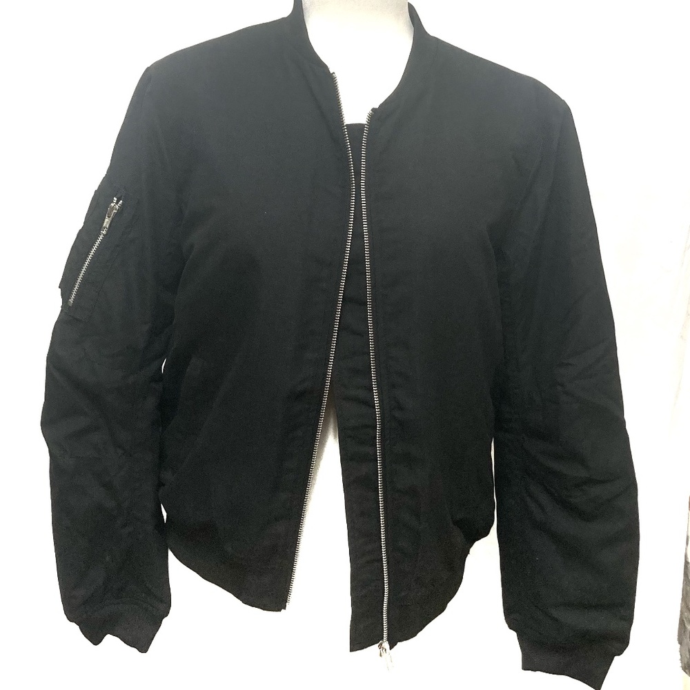 Windsor Black Bomber Jacket